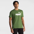 Opção de cor 128H de Camiseta Masculina Puma Manga Curta Essentials Logo Tee