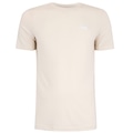 Camiseta Básica Puma Logo Pequena - Masculina BEGE