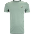 Camiseta Masculina Puma Manga Curta ESS Elevated VERDE