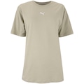 Camiseta Feminina Puma Manga Curta Ess Relaxed Tee VERDE