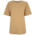 Camiseta Feminina Puma Manga Curta Ess Relaxed Tee BEGE