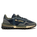 Tênis Masculino Lacoste Elite Active AZUL ESC/VERDE ESC