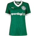Camisa do Palmeiras I 25 Puma Feminina Torcedora VERDE