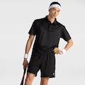 Camisa Polo Masculina ASICS Jacquard PRETO