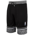 Bermuda Masculina NBA Bicolor NB914 PRETO