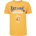 Camiseta do Phoenix Suns NBA Masculina Manga Curta Teams N0118 AMARELO