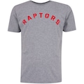 Camiseta do Toronto Raptors NBA Masculina Estampada N795A CINZA MESCLA