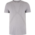 Camiseta ASICS Seamless Respirável Masculina CINZA MESCLA