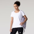 Camiseta Asics Manga Curta Selada RS - Feminina BRANCO