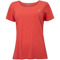Camiseta Asics Manga Curta Selada RS - Feminina CORAL