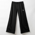 Calça Puma Wardrobe Essentials Low Rise Popper PRETO