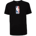 Camiseta Masculina NBA Manga Curta Metal Court PRETO
