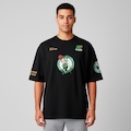 Camiseta do Boston Celtics NBA Masculina Pennant N0540 PRETO