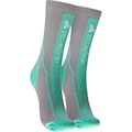 Kit de Meia adidas Treino Stella McCartney Adulto CINZA/VERDE