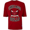 Camiseta do Chicago Bulls NBA Masculina Armorial NB902 VERMELHO