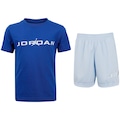 Conjunto Infantil Nike Jordan Bleine Mesh Camiseta + Short AZUL