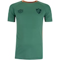 Camisa do Fluminense Treino 25/26 Umbro Masculina VERDE/LARANJA