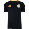Camisa do Santos 25/26 Treino Umbro Masculina PRETO/AMARELO