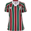 Camisa do Fluminense I 25 Umbro Feminina Torcedora VERDE/VINHO