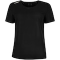 Camiseta Feminina Olympikus Manga Curta Corre PRETO