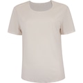 Camiseta Feminina Olympikus Manga Curta Corre BEGE