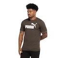 Camiseta Puma Essential Masculina MARROM