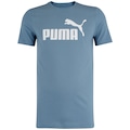 Camiseta Puma Essential Masculina AZUL/AZUL CLARO