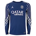 Camisa do PSG IV 24/25 Nike Masculina Manga Longa Torcedor Pro AZUL ESCURO