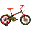 Bicicleta Caloi Power Rex Aro 16 Infantil PRETO