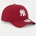 Boné do New York Yankees Aba Curva New Era MBL 940 Snapback Basic Car Adulto VERMELHO