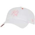 Boné do New York Yankees Aba Curva New Era MLB Strapback 920 Mothers Day Adulto BRANCO