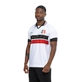 Camisa Polo do Santa Cruz II 25 Volt Masculina Torcedor BRANCO