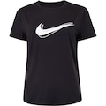 Camiseta Feminina Nike Manga Curta One Swsh HBR PRETO