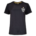 Camiseta do Atlético-MG Braziline Principia Feminina PRETO