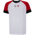 Camisa do Flamengo Âncora Torcedor Braziline Masculina BRANCO