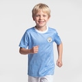 Opção de cor AZUL/BRANCO de Camiseta do Manchester City Braziline Citizens Juvenil