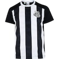 Camiseta do Santos Braziline Matriz Masculina PRETO/BRANCO