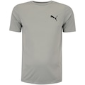 Camiseta Puma Manga Curta Ess Small Logo Poly - Masculina CINZA
