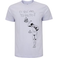 Camiseta do Santos XPS Sport Masculina Eu Volto BRANCO