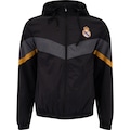 Jaqueta Corta-Vento do Real Madrid Balboa Masculina PRETO