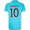 Camisa do Santos Especial Neymar Jr Número 10 2025 Jogador Umbro Masculina AZUL/PRETO
