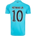 Camisa do Santos Especial Neymar Jr Número 10 2025 Torcedor Umbro Masculina AZUL/PRETO