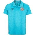 Camisa do Santos Especial Neymar Jr 2025 Torcedor Umbro Juvenil AZUL/PRETO