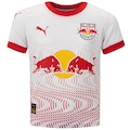 Camisa do Red Bull Bragantino I 25 Puma Infantil BRANCO