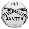 Bola de Futebol de Campo Sportcom Santos Estádio 24 BRANCO/PRETO