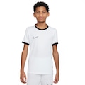 Camiseta Nike Academy Juvenil BRANCO/PRETO