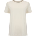 Camiseta Asics Malha Spiral - Feminina OFF WHITE