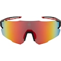 Óculos de Sol Yopp Performance Ironman Brasil UV400 Mask IMB2.5 PRETO/VERMELHO