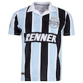 Camiseta do Grêmio Betel Retrô 1995 Masculina AZUL/PRETO