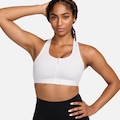 Opção de cor BRANCO de Top com Bojo Nike Swoosh Adulto